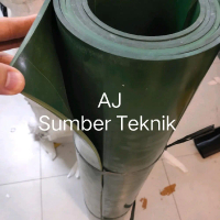 Packing Karet Hijau / Rubber Sheet Green 5mm x 100cm x 100 cm / Rubber Sheet Meteran