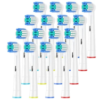 4/8/16 Pcs Piece Precision Replacement Toothbrush Heads Compatible with Oral-B Braun Professional Electric Toothbrush Heads