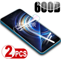 2pcs Hydrogel Film For Xiaomi Redmi K30 Ultra K40 K50G K50 Pro Plus Zoom Gaming K30S K40S K50i Screen Protector K 50Pro 40Pro 40