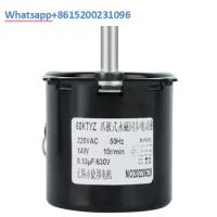 60KTYZ permanent magnet synchronous motor/reduction motor 5/15/50 speed optional 220V14W low-speed motor