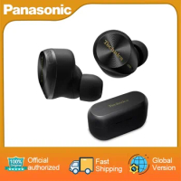 Panasonic Technics Premium Hi-Fi True Wireless Bluetooth Earbuds Wireless Charging, Hi-Res Audio + Enhanced Calling - EAH-AZ80-K
