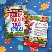 Komik Sains Anak: Seru Aku Tau Ini Itu | Buku Pengetahuan Sains Anak | PQS