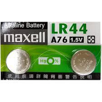 maxell LR44 1.5v水銀電池