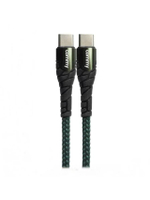 สายชาร์จ Type C to Type C (1M, สีเขียว) รุ่น DC244X C TO C (GR)