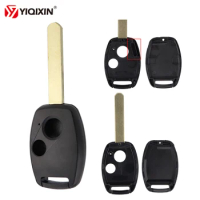 YIQIXIN 2 Buttons Auto Key Remote Car Key Shell Case Cover For For Honda Accord 2003-2007 Civic CRV Pilot Insight Jazz HRV