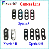 Full New For Sony Xperia 5 Rear Back Camera Lens Glass Xperia 5 II Camera Lens For Sony Xperia 5 III Camera Lens Glass