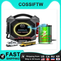 COSSIFTW 18000A Car Jump Starter Power Bank 80000mAh 12V 24V Portable Battery Station For Car Emergency Booster Starting Device
