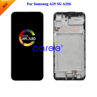 AMOMLED OLED LCD Screen For Samsung A25 5G A256 LCD For Samsung A25 A256 LCD Screen Touch Digitizer Assembly