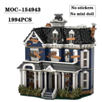Building Block MOC-154943 Krill House Building Model 1994PCS Adult and Children's Puzzle Education Birthday Christmas Toy Gift