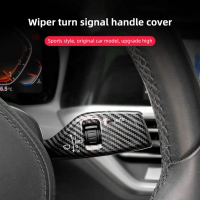 2Pcs/Set Car Steering Wheel Headlight Switch Control Cover Wiper Switch Trim Accessories for BMW 1 2