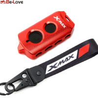 Keychain Key Ring Chain For YAMAHA XMAX 300 125 X MAX 250 400 Key Case Cover Shell XMAX250 XMAX300 XMAX125 Key Holder Protection