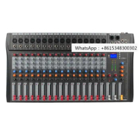China Double professional 16 channel Audio Mixer for Power Speakers