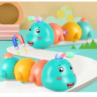 with Music Crawling Caterpillar Toy Caterpillar Interactive Magnetic Intelligent Caterpillar Musical Toy Magnetic