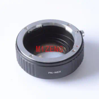 pk-nex Focal Reducer Speed Booster adapter ring for pentax pk lens to E mount sony A7 A7s a7r2 A7R3 A7RV A1 ZV-E10 ZV-E1 camera