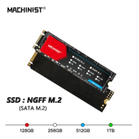 MACHINIST M.2 SSD NGFF 128GB 256GB 512gb 1TB 2TB M2 SATA SSD 2280 SATA3 6Gb Internal Solid State Drive Hard Disk for Laptop