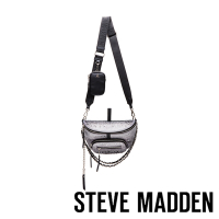 STEVE MADDEN-BMAXIMAR 鑽面漸層子母腰包-黑色