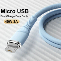 Micro USB Cable 3A Fast Charging Android Charger Cable USB A to Micro Data Cord for Samsung Galaxy S7 S6 Note 6 5 Sony PS4