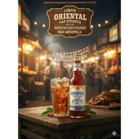 LIMUN ORIENTAL Minuman Soda Khas Pekalongan Rasa Sarsaparilla 300ml