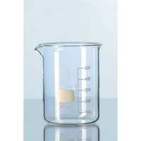 《德DWK》德製  DURAN 低型燒杯 附刻度 3000ML【1個】玻璃儀器 實驗儀器 容器  實驗室耗材 Beaker , Low Form , with spout