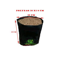 PRTN Polybag PE 50CM X 50CM Ukuran 50x50 1kg GM308FREE ONGKIR