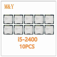 10 PCS i5 2400 Processor Quad-Core 3.1GHz LGA 1155 TDP 95W 6MB Cache Desktop CPU