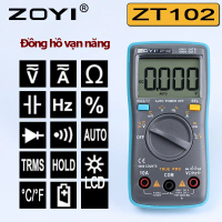 Đồng hồ vạn năng điện tử đa năng kỹ thuật số màn hình LCD ZOYI ZT102