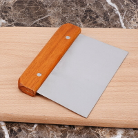 不銹鋼刮板紅木面粉刮刀切面刀黃油刀蛋糕刮板奶油抹刀烘焙工具
