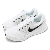 【NIKE 耐吉】慢跑鞋 Run Swift 3 男鞋 白 黑 透氣 緩衝 運動鞋(DR2695-102)