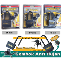 RALALI  Gembok Anti Hujan Gembok Leher Panjang 40mm 50mm 60mm / Gembok Pagar Anti Karat Gembok Pintu