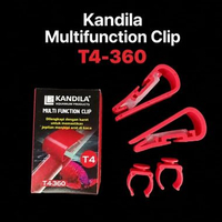 KANDILA T4 360 MULTI FUNCTION CLIP T4-360 Klip Penjepit Tabung Lampu LED Aquarium Klem Dop Kaca Temp