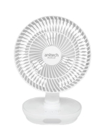 พัดลมชาร์จไฟ 8 นิ้ว (สีขาว) รุ่น SMF-09