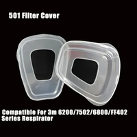 501 Filter Holder Cartridge Retainer Cover Fitting For 3m 6200 6800 7502 9000 Series Respirator Paint Spraying Face Gas Mask