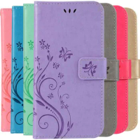 Wallet Case For Samsung Galaxy S21 S20 FE S30 Ultra S10 Plus A10 A12 A20E A21S A32 A41 A42 A50 A51 A52 A72 5G Cute Cover D04D