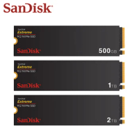Original SanDisk Extreme Solid State Drive NVMe Gen 4.0 M2 SSD 500GB 1TB 2TB M.2 2280 PCIe Gen3x4 Hard Disk for Laptop Desktop