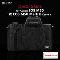 M50 Camera Premium Decal Skin for Canon EOS M50 M50II / EOS M50 Mark II Camera Anti-scratch Cover Protective Guard Wrap Sticker
