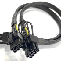 LODFIBER 6+8pin PCI-E VGA Power Supply Cable for EVGA SuperNOVA 1000 1300 1600 G2 80+ GOLD 50cm