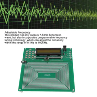 Adjustable 0.01Hz~100KHZ 7.83HZ Schumann Sine Wave Resonance Generator Ultra-Low Frequency Pulse Generator Resonator USB