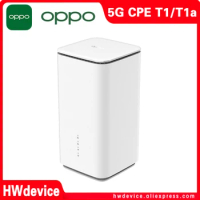 UNLOCKED OPPO T1 T1a 5G CPE ROUTER SA/NSA NR_FDD n1/n28/n41/n78/79 X55 Chip WiFi 6 Router Support 4G