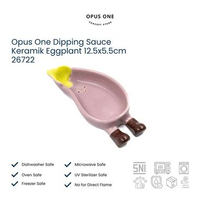 Opus One Dipping Sauce Keramik Eggplant 12.5x5.5cm 26722