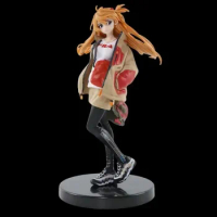 19cm Anime Asuka Langley Soryu Figure Doll Model Toy Gift PVC Action Figure Adult Collection Model Doll Toys