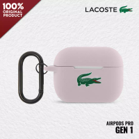Lacoste Case Airpods Pro LACOSTE Silicone Croc Logo - Pink
