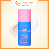 Mặt Nạ Sủi Bọt Be The Skin Heartleaf O2 Bubble Wash Off Maskpack 120g Làm Sạch Diếp Cá Dịu Da