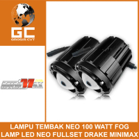 Lampu Led Tembak Sorot Warna Putih Kuning 100watt Fog Lamp Neo Drake Minimax