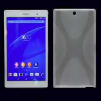 X line Soft TPU Case Gel Back Cover For Sony Xperia Z3 8.0 Tab Tablet Compact SGP621 SGP641