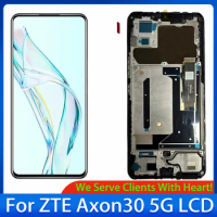 6.92'' Original AMOLED For ZTE Axon 30 5G LCD Display Touch Screen For Axon 30 5G A2322 A2322G LCD Digitizer Assembly Repair