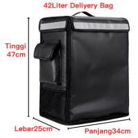 Food Delivery Backpack Fresh Keeping Thermal Food Bag Food Storage Cooler Bag Reusable Refrigerator Box for Home Travel Picnic
