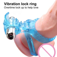 Cock Ring Powerful Penis Delay Ring Longer-lasting Dildo Ring Safe Penis Dildo Vibrating Ring for Adult Men Penis Ring