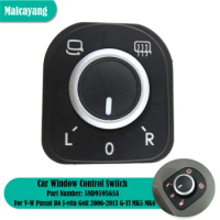 Rearview Mirror Control Switch Knob Button For Volkswagen VW JETTA GOLF MK5 MK6 PASSAT B6 3C EOS Car Accessories 5ND959565A