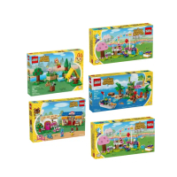 【LEGO 樂高】積木 動物森友會 77046 77047 77048 77049 77050五套組(代理版)