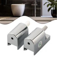 1set Toilet Soft Close Hinges Seat Hinge Replacement Traditional Contemporary Toilet Lid Hinges Fixing Connector Hardware